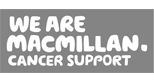 We are MacMillan Cancer Support logo